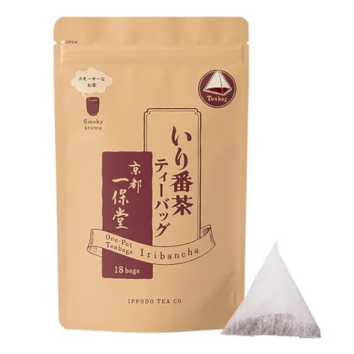 一 保 堂 いり番茶 ティーバッグ 18袋入 スモーキーな香りの 京番茶のサムネイル