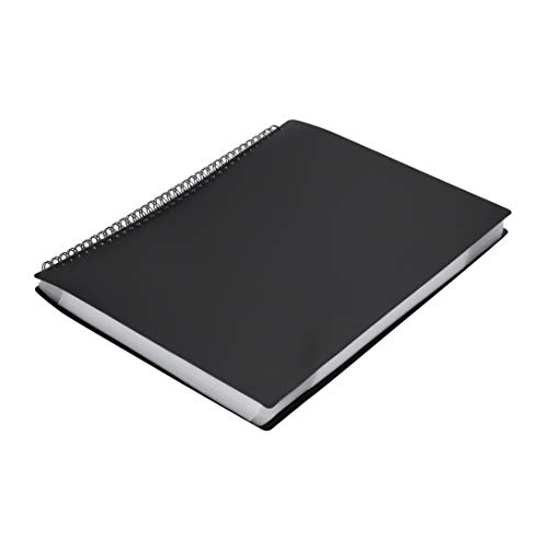 楽譜ファイル A4 ファイルケース 楽譜いれ 大容量 譜面ホルダー 楽譜収納ケース 30ページ（60面）書き込める 音楽ファイル コイル ドキュメントファイル 厚み 演奏会 発表会 コンクール 資料