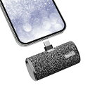 iWALK モバイルバッテリー 超小型 軽量 きらめくかわいいモバイル充電器 USB Type-C 直接充電 コネクター内蔵 コードレス 4500mAh コンパ...