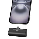 iWALK 超小型 モバイルバッテリー タイプc 4500mAh USB-C コネクター内蔵 直接充電 コードレス コンパクト かわいい もばじゅう Type-...