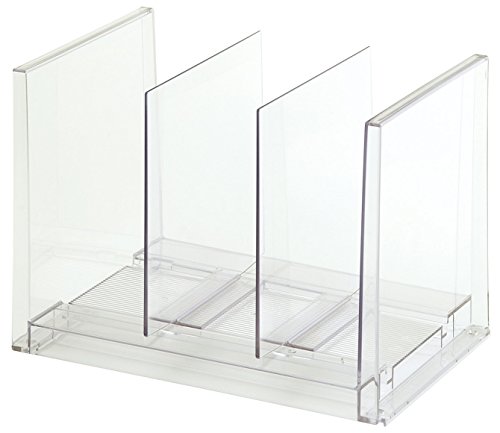 ライクイット (like-it) 収納 ケース ファイルソーター スタンド スリム 幅26.5x奥18x高18.2cm クリア 日本製 MX-22 卓上収納 シリーズ累計販売数1,000万個突破 おしゃれ