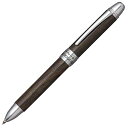 プラチナ万年筆 多機能ペン ダブル3アクション 木製コーディア ブラック MWB-3000RW#1