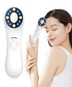 美顔器 リフトアップ EMS RF美顔器 1台多役 イオン導出 イオン導入 3光LED搭載 6種類モード 4段階レベル 毛穴汚れとり イオン美顔器 温感機能 肌...