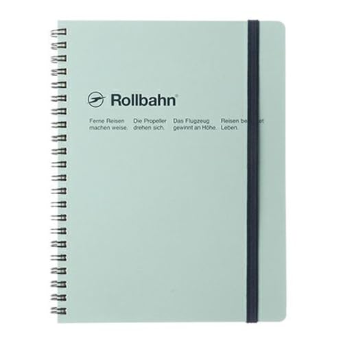 デルフォニックス ロルバーン ポケット付メモ [リング式/切離しミシン目付き] A5 ライトブルー(新タイプ) NRP08-SB