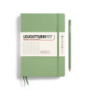 ロイヒトトゥルム ノート A5 ドット方眼 セージ 361584 正規輸入品