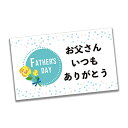 メッセージカード 10枚入り サンクスカード 名刺サイズ セット ラッピング用品 プレゼント ギフト 父の日 敬老の日 卒業祝い 進級祝い (お父さんいつもあり...