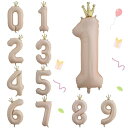 MAEXUS バルーン 数字 誕生日 風船 バースデー 飾り 40インチ 大きい ナンバー 1 の誕生日バルーン バースデーバルーン 王冠付き バースデー パー...