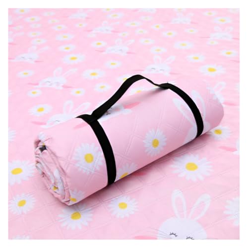 [Sorave] レジャーシート 厚手 200×150 折り畳み 防水 子供 ピクニックシート大判 軽量 (ウサギ, 200x150)