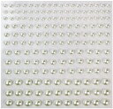 パールシール 髪 ライトストーン シール ピアス シール パールタイプ 3〜6mm pcc01
