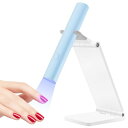 CGBE UV ネイルライト 、3W ペン型 ジェルネイルライトスタンド付き 、UV LEDライト ネイル レジン用 ライトプロ用 ミニ硬化ライト 全ジェル対応...