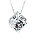 レディース スタッド ネックレス 正方形 2ct 最高級ジルコニア カラット メンズ 大粒 8mm 人気 金属アレルギー対応