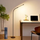 Huakey Home フロアライト 北欧 LED フロアスタンド 間接照明12W スタンドライト 無段階調光調色 フロアランプ led 高さ調節可能な読書スタンド インテリア 照明 寝室/リビング/玄関/ベッドサイド