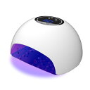 SHINYGEL シャイニージェル ジェルネイル用 LEDランプ 18W(ネイル用LEDライト) センサー搭載/4段階タイマー/硬化熱軽減モード/表示向き変更可能/UVなし ネイルライト ジェルネイルライト (1個 (