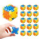 heizi ミニキューブ 立体迷路 立体パズル キーホルダー おもちゃ 景品 子供 縁日 イベント 祭り 3D (20個)