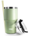 【日本限り】TYESO タンブラー ストロー付き 水筒 ボトル スポーツボトル ストローボトル ふた付き 真空断熱 600ml 真空クエンチャー 魔法瓶 運動 多色 直飲み 保温 保冷 ジョッキ 大容量 広口