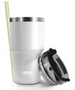 【日本限り】TYESO タンブラー ストロー付き 水筒 ボトル スポーツボトル ストローボトル ふた付き 真空断熱 600ml 真空クエンチャー 魔法瓶 運動 多色 直飲み 保温 保冷 ジョッキ 大容量 広口