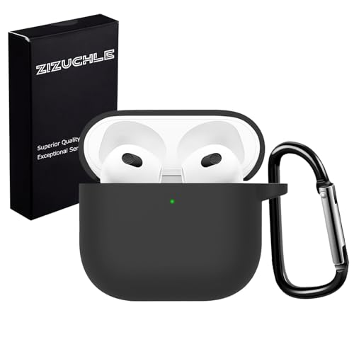 ZIZUCHLE for 4ケース エアーポッズ4 ケース シリコン製 かわいい 全面保護 落下防止 汚れ防止 キズ防止 耐衝撃 軽量小型 カラビナ付き 装着充電可能 おしゃれ 第4世代 ケース 4 耳栓保護カ