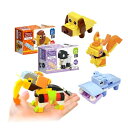 【 縁日 景品 玩具 セット 】 ブロックコレクション アニマルズ 12個入 組み立て 景品 動物 プレゼント 夏祭り お祭り 問屋 詰め合わせ 大量 業務用 くじ くじ引き 【 Festival Plaza サンクスカー