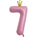 【LEISURE CLUB】誕生日 数字バルーン 数字7 40インチ ピンク 風船 セット バースデー パーティー バースデー デコレーション セット きらきら風船 パーティー お祝い 結婚式 記念日 お祝い 誕生