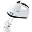 【FaFe】ミキサー ハンドミキサー 3段階スピード調整 ワンプッシュ操作 ビーター2本付属 ビーター取外し可能 お菓子作り ケーキ作り (ブラック)