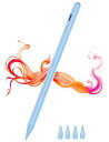 【iPad専用 ペンシル】Smozer 高精度スタイラスペン 傾き検出対応 磁気吸着 手のひら拒絶機能 2018-2025 年モデル対応(iPad 6/7/8/...