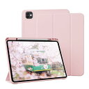 KenKe iPad Pro 11インチ ケース 2024 (M4、第5世代)専用 軽量 薄型 傷つけ防止 柔らかいシリコン バックカバー TPU材質 ペン収納...