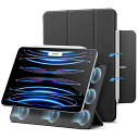 ESR iPad Pro 11インチ ケース 第4/3/2/1世代(2022/2021/2020/2018)専用 マグネット吸着式 Pencil 2対応 三つ折...