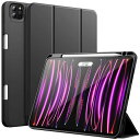 JETech iPad Pro 11インチ ケース(2022/2021/2020モデル) Pencilホルダー付き 第2世代Pencil充電対応 ソフトTPUバ...