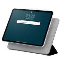 エレコム iPad Pro 11 第4世代 (2022年) マグネットケース カバー 磁気吸着 Apple Pencil収納 2アングル 抗菌 オートスリープ/...