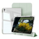 KenKe iPad Pro 11インチ ケース M4 (2024年発売 第5世代) iPad 分離式 ケース 取り外し可能 透明バックカバー 縦置き/横置きス...