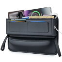 ALIOBC シートサイドポケット 車 隙間収納 カーシート隙間収納ボックス 助手席 運転席 車用コンソールシート隙間埋め 小物落下防止 カー用品 便利グッズ ...