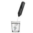 JYF.QUANYI バッテリー式 ミルク泡立て器 ハンドヘルド式 ミニ電動ミキサー 超軽量 静音 コーヒー/ミルク/ラテ/抹茶用 ドリンクミキサー