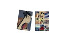 浮世絵クリアホルダーセット 合計【10柄】Lin-ne 北斎・広重・写楽・歌麿 A4サイズ 日本伝統アート 日本のお土産 絵柄ファイル 江戸 クリアファイル