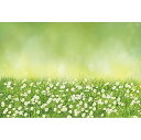 Qinunipoto 背景布 花と緑の春の背景 玉ボケ 1.5x1m 壁の飾り 記念写真 ポリエステル製 写真撮影 backdrop background 撮影背景 撮影シート 記念写真 背景紙 写真スタジオ