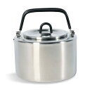 TATONKA(タトンカ) アウトドア用ケトル 1.5L 高10.5cm × 横15cm ステンレス 取っ手が畳める 【正規輸入品】