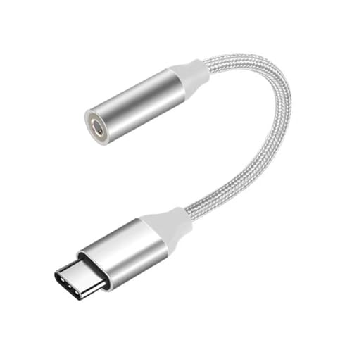 USB Type C to 3.5MM イヤホン変換アダプタ タイプC ヘッドフォンジャックアダプタ デジタル タイプC 3.5mm対応 Type-C イヤホン変換ケーブル DACチップ内臓 タイプc 変換 イヤホン 音量調節/音声通話/