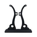 Amosfun 扇子立て 団扇立て 木製 アンティーク 古風 黒 扇子 ディスプレイスタンド うちわスタンド インテリア 結婚式 扇子展示 置き物 展示用品