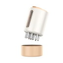sumiren 電気ブラシ 電動頭皮ブラシ 振動 EMS 赤色LED 頭皮ケア 7本導入歯付き 頭皮ブラシ 15ml大容量タンク ヘアオイルアプリケーター 充電...