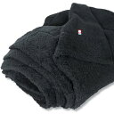 ブルーム 今治産 タオルケット かろやかカロケット シングル 約140×190cm 綿100% 厚手 日本製 (ブラック)