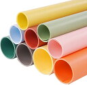Meking 撮影用 PVC 背景紙 100cm x 150cm バックペーパー グレー/グリーン/イエロー/オレンジ/ライトブルー/レッド/ベビーピンク/クリームイエロー/ダークグリーンの九色セット 背景布 製品撮影 小
