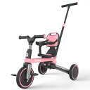 besrey 三輪車 子供用三輪車 折りたたみ かじとり 手押し棒 5in1 1歳 2歳 3歳 ランニングバイク 自転車 乗用玩具 幼児用 キッズバイク プレゼ...