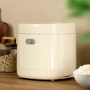 KEECOON 炊飯器 3合 一人暮らし 3合炊き 炊飯器 ミニ 低温調理機能付き 温度調節可能 小型 ひとり暮らし 新生活 一人用マイコン式 メニュー6種 炊...