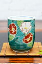 和座の蔵 九谷焼 湯呑み 椿 おしゃれ 湯のみ茶碗 陶器 ブランド 和食器 古希祝い プレゼント