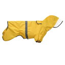 コーギー用 レインコートドッグウェア 軽量 犬雨具 犬服 ペットポンチョ 4本足 ラウンドショルダー袖 フルカバータイプ犬用レインコート 反射テープ付き 着せや...