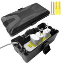 防水コンセントボックス 屋外 コンセントカバー IP55 防水 延長コード 電源タップ コンセント屋外 利用可能 耐候性 雨よけ ほこり 防震対策として 汚れ 壁掛げ可能