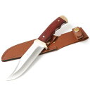 AND MYSELF シースナイフ フルタング アウトドアナイフ 全長270mm ステンレス製 アウトドア ナイフ キャンプナイフ キャンプ ソロキャンプ バトニングナイフ 調理 登山 釣り BBQ 防災グッズ (アウ