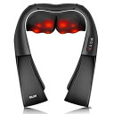 ALLJOY 肩こり解消グッズ 3D揉み 肩こり ネックケア プレゼント 3段階調整 40℃温熱 静音作動 正反転切り替え 15分自動オフ 操作簡単 軽量 洗え...