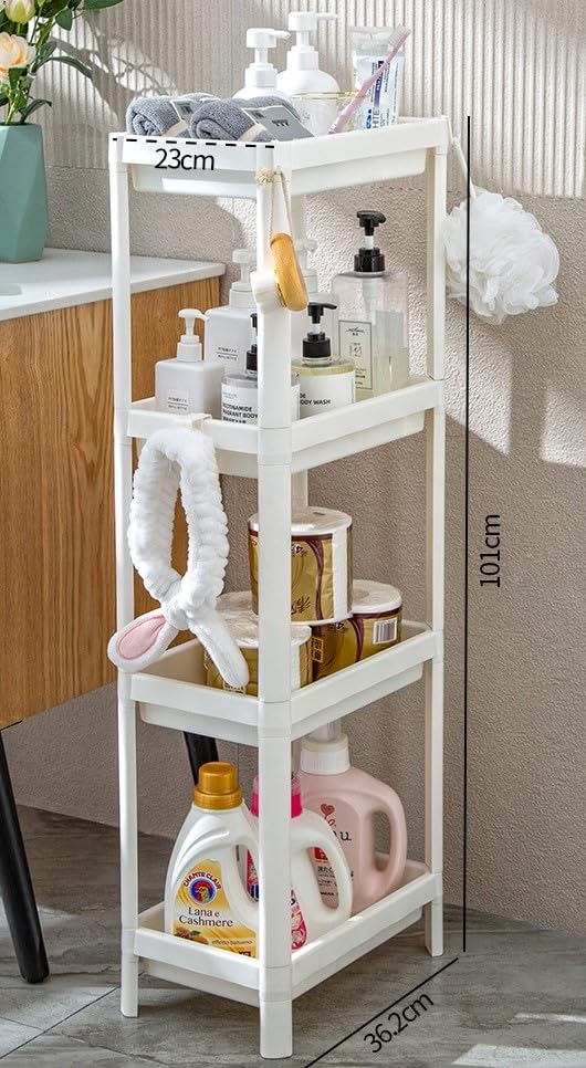 【人が乗っても大丈夫！】 浴室ラック お風呂ラック シャンプーラック バスラック 小物 収納 サイズ展開あり (4段式)