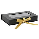 アストロ ディスプレイケース マグネット付き ブラック W24×D14×H4cm マグネット付きで壁掛け可能なおしゃれなコレクションケース リボン付きなのでプレ...