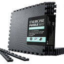 【 】アイクラシ(Ikurashi) トレーニング ジョイントマット エクササイズマット 大判 EVA製 防音 振動吸収 床保護 マット 高硬度 キズ防止 ジ...